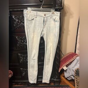 American Eagle Light Blue Women's skinny Jeans/jeggings